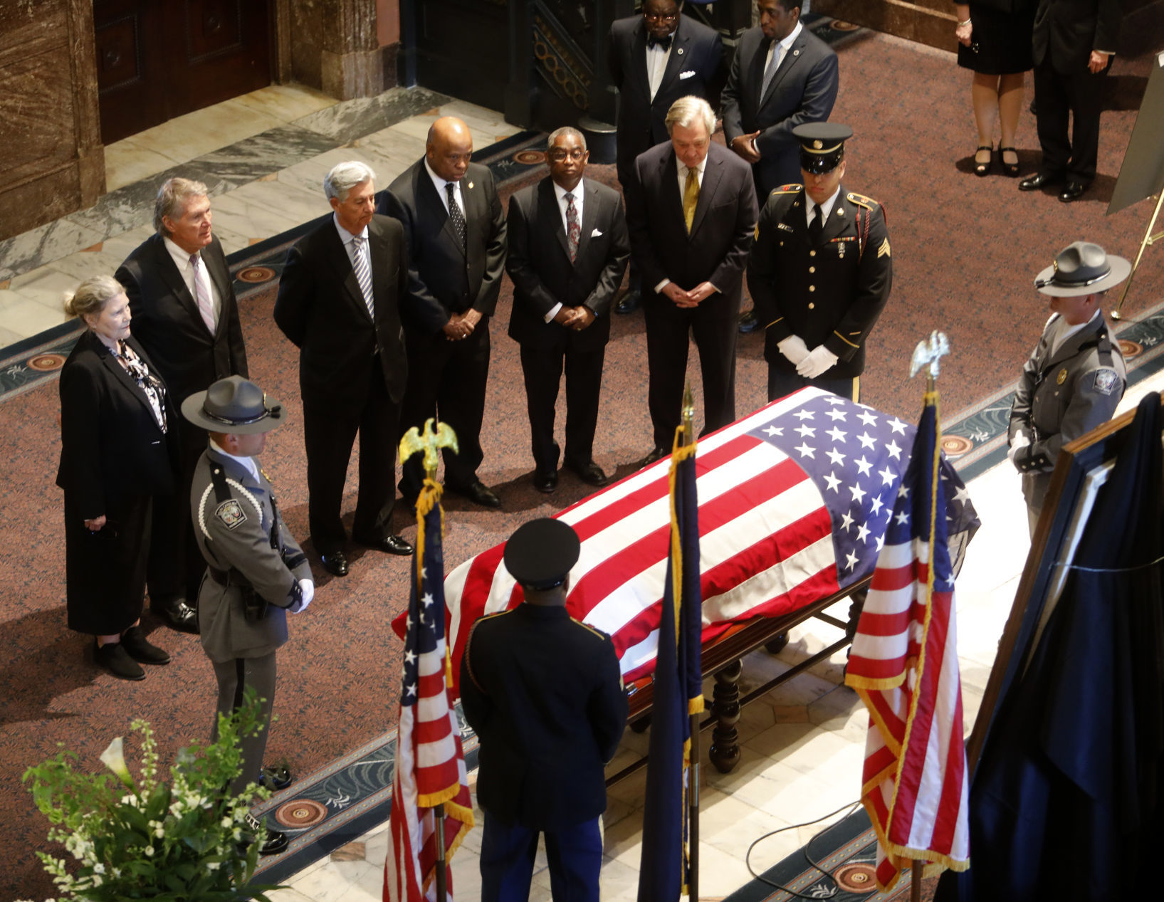Hollings Funeral